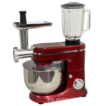Máquina de cocina doméstica multifuncional amasadora de masa batidora trituradora 3 en 1 batidoras de alimentos batidora de pie